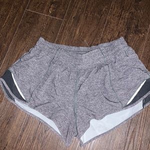 Lululemon grey hotty hot shorts (2.5 inseam)